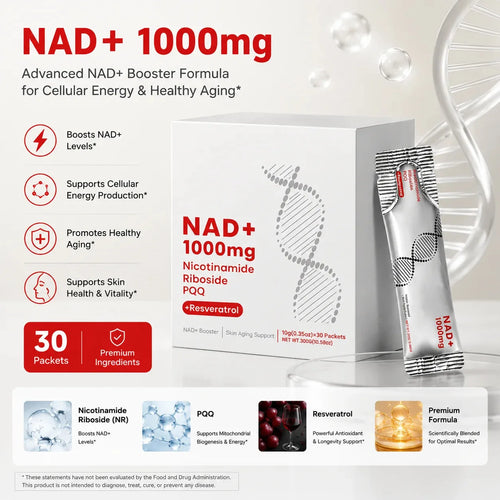 Top Selling US Stock NAD+ Oral Liquid 1 Bottle Order After-sales Service Dropshipping Ready